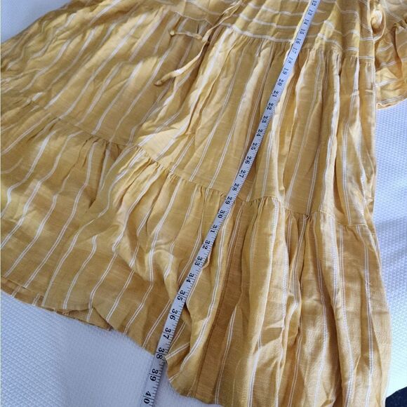 Robbie Bee tiered elbow sleeve boho peaseant cottagecore dress - Picture 16 of 16